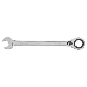 NEO TOOLS 09-334 Klucz płasko-oczkowy z grzechotką i przełącznikiem 22 mm CrV