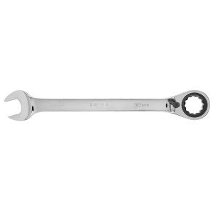 NEO TOOLS 09-342 Klucz płasko-oczkowy z grzechotką i przełącznikiem 32 mm CrV