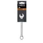 NEO TOOLS 09-706 Klucz płasko-oczkowy z polerowaną główką 6 mm CrV