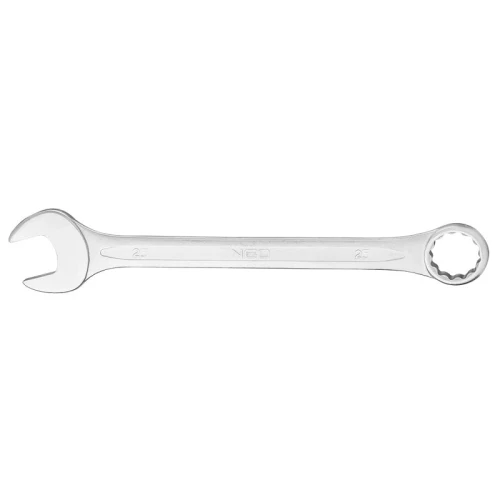 NEO TOOLS 09-725 Klucz płasko-oczkowy z polerowaną główką 25 mm CrV