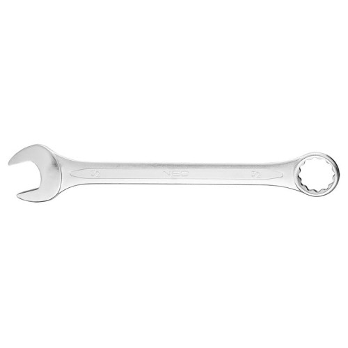 NEO TOOLS 09-732 Klucz płasko-oczkowy z polerowaną główką 32 mm CrV