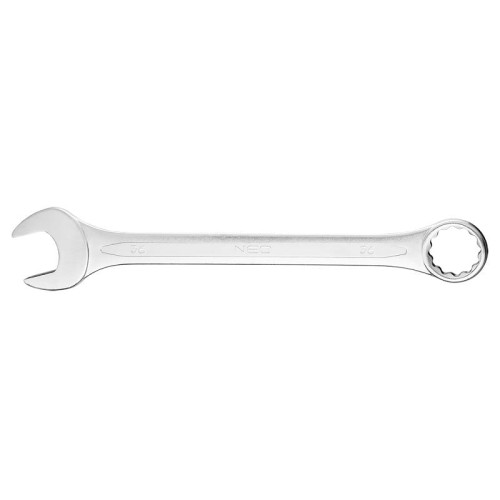 NEO TOOLS 09-736 Klucz płasko-oczkowy z polerowaną główką 36 mm CrV