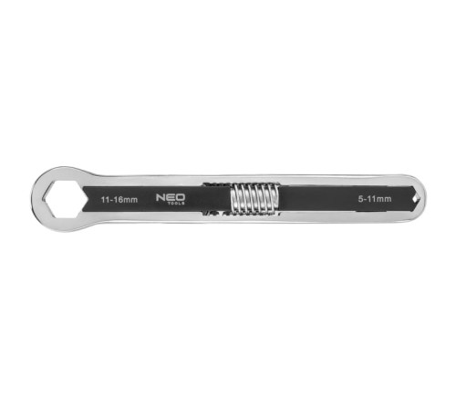 NEO TOOLS 03-030 Klucz oczkowy nastawny dwustronny 5 - 16 mm