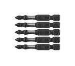 NEO TOOLS 09-575 Końcówki wkrętakowe / bity udarowe PH1 50 mm, stal S2 - 5 szt.
