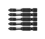 NEO TOOLS 09-579 Końcówki wkrętakowe / bity udarowe PZ2 50 mm stal S2 - 5 szt.