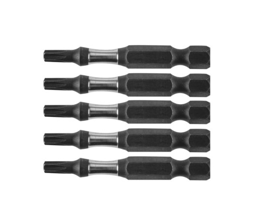 NEO TOOLS 09-584 Końcówki wkrętakowe / bity udarowe torx T20 50 mm stal S2 - 5 szt.