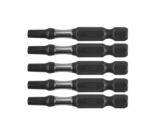 NEO TOOLS 09-585 Końcówki wkrętakowe / bity udarowe torx T25 50 mm stal S2 - 5 szt.