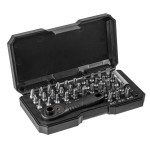 NEO TOOLS 06-105 Końcówki wkrętakowe / bity z uchwytem zestaw 38 szt.