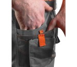 NEO TOOLS 81-331 Krótkie spodenki Cotton Slim z paskiem