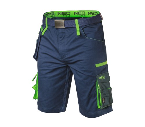 NEO TOOLS 81-276 Krótkie spodenki PREMIUM z paskiem