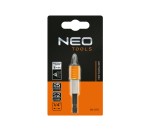 NEO TOOLS 06-070 Uchwyt do końcówek wkrętakowych / bitów szybkomocujący 1/4", 65 mm