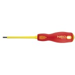 NEO TOOLS 04-054 Wkrętak płaski 1000V, 5.5 x 125 mm, SvCm