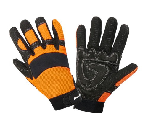 LAHTI PRO L2801 Rękawice warsztatowe antypoślizgowe z silikonową siatką