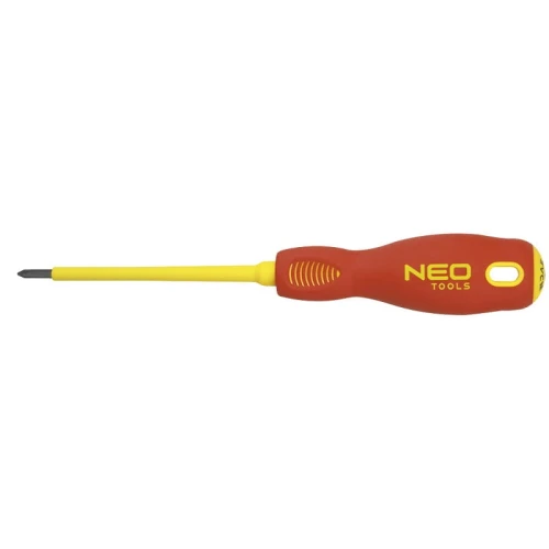 NEO TOOLS 04-072 Wkrętak krzyżowy 1000V, PH1 x 80 mm, SvCm