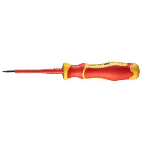 NEO TOOLS 04-130 Wkrętak płaski 0.4 x 2.5 x 75 mm, 1000V