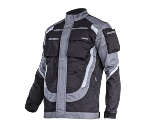 LAHTI PRO L40414 Bluza robocza czarno szara z pasami odblaskowymi