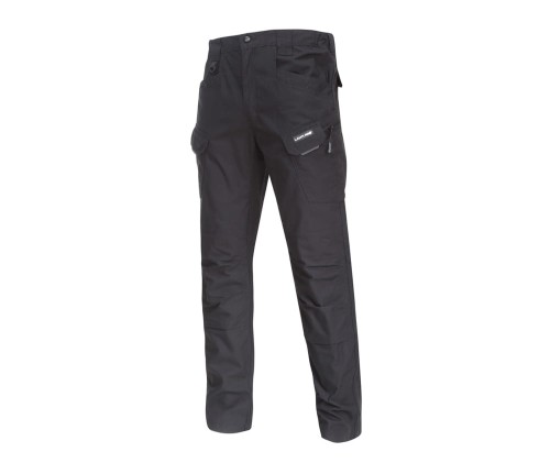 LAHTI PRO L40515 Spodnie bojówki Slim Fit czarne