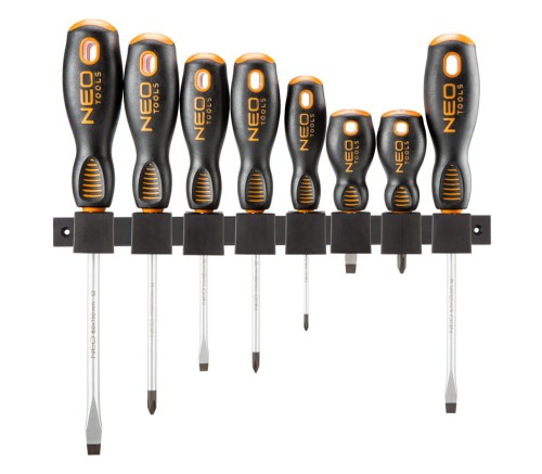 NEO TOOLS 04-207 Zestaw wkrętaków 8 szt.