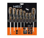 NEO TOOLS 04-207 Zestaw wkrętaków 8 szt.