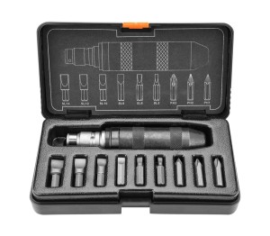 NEO TOOLS 04-250 Wkrętak udarowy, zestaw 11 szt.