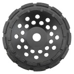 GRAPHITE 57H886 Tarcza diamentowa szlifierska 115 x 22.2 x 5 mm, podwójny segment