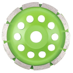 VERTO 61H434 Tarcza diamentowa szlifierska 125 x 22.2 x 5 mm, pojedynczy segment