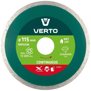 VERTO 61H2P1 Tarcza diamentowa 115 x 22.2 mm, pełna