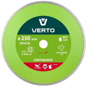 VERTO 61H3T9 Tarcza diamentowa 230 x 22.2 mm, pełna