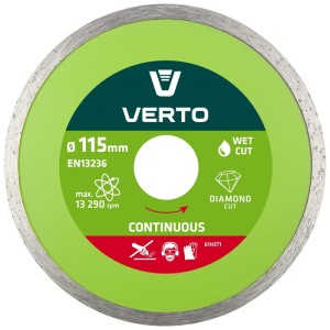 VERTO 61H3T1 Tarcza diamentowa 115 x 22.2 mm, pełna