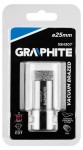 GRAPHITE 55H307 Otwornica diamentowa 25 mm do ceramiki i gresu gwint M14