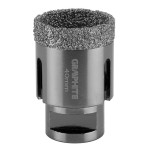 GRAPHITE 55H311 Otwornica diamentowa 40 mm do ceramiki i gresu gwint M14