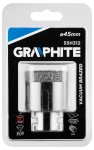 GRAPHITE 55H312 Otwornica diamentowa 45 mm do ceramiki i gresu gwint M14