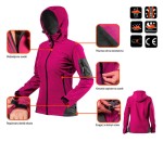 NEO TOOLS 80-550 Kurtka softshell damska