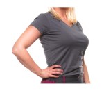 NEO TOOLS 80-610 Koszulka T-SHIRT damska ciemnoszara