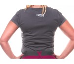 NEO TOOLS 80-610 Koszulka T-SHIRT damska ciemnoszara