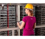 NEO TOOLS 80-611 Koszulka T-SHIRT damska bordowa