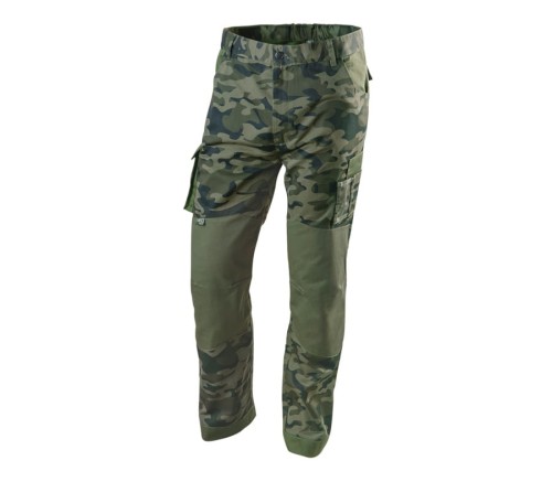 NEO TOOLS 81-221 Spodnie robocze do pasa CAMO