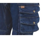 NEO TOOLS 81-228 Spodnie robocze do pasa DENIM wzmocnione