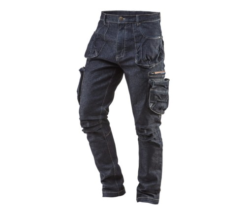 NEO TOOLS 81-229 Spodnie robocze do pasa 5-kieszeniowe DENIM