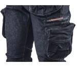 NEO TOOLS 81-229 Spodnie robocze do pasa 5-kieszeniowe DENIM