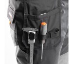 NEO TOOLS 81-230 Spodnie robocze do pasa, odpinane kieszenie i nogawki
