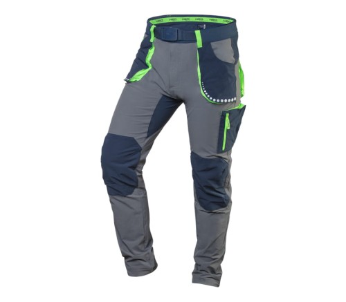NEO TOOLS 81-231 Spodnie robocze do pasa PREMIUM, 4 Way Stretch z paskiem