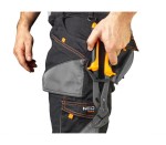 NEO TOOLS 81-238 Spodnie robocze do pasa HD Slim z paskiem