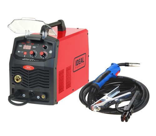 IDEAL PRAKTIK MIG 211 SYNERGIC Inwertorowy półautomat spawalniczy MIG / MMA 200 A