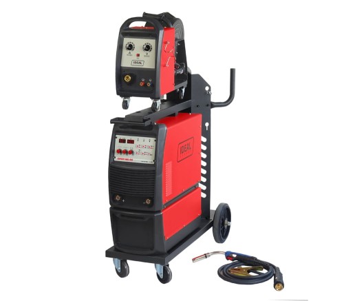 IDEAL EXPERT MIG 400 SYNERGIC Inwertorowy półautomat spawalniczy MIG / MMA 400 A + podajnik