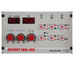 IDEAL EXPERT MIG 400 SYNERGIC Inwertorowy półautomat spawalniczy MIG / MMA 400 A + podajnik