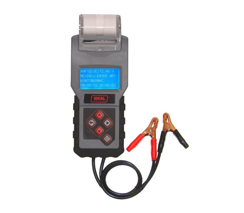 IDEAL BDT4000 Cyfrowy tester akumulatorów z drukarką 12V