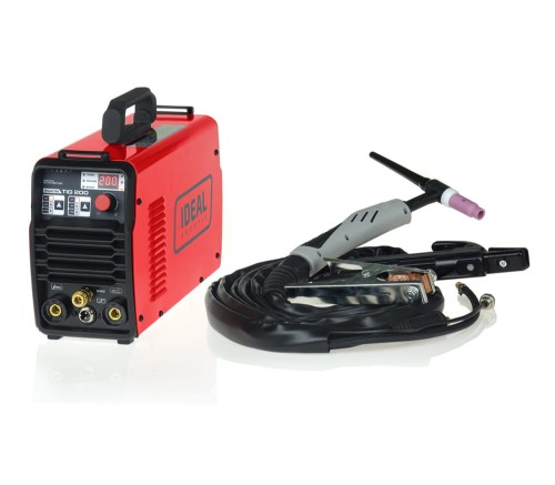 IDEAL PRAKTIK TIG 200 DIGITAL Inwertorowa spawarka TIG / MMA 200 A