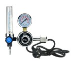 IDEAL 265500 Reduktor CO2/Argon z rotametrem i podgrzewaczem 36V