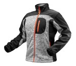 NEO TOOLS 81-555 Bluza dziana wzmacniana tkaniną softshell